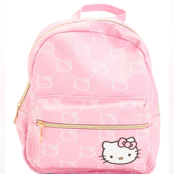 Hello Kitty Pink Backpack - Picture 1 of 2